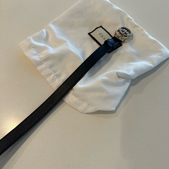 GUCCI Marmont Belt with Pearls (Size 85) - Picture 7 of 9